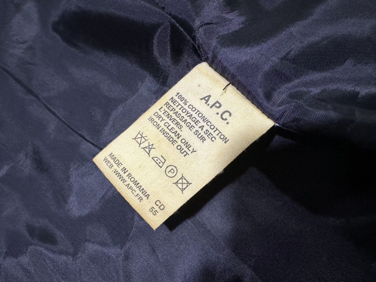A.P.C. 🔥Nice Design Vintage APC Velvet Jacket Blazer Romania Size S / US 4 / IT 40 - 8 Thumbnail