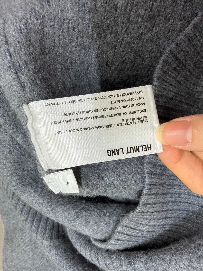 Helmut Lang Helmut Lang Sweater Size S / US 4 / IT 40 - 7 Thumbnail
