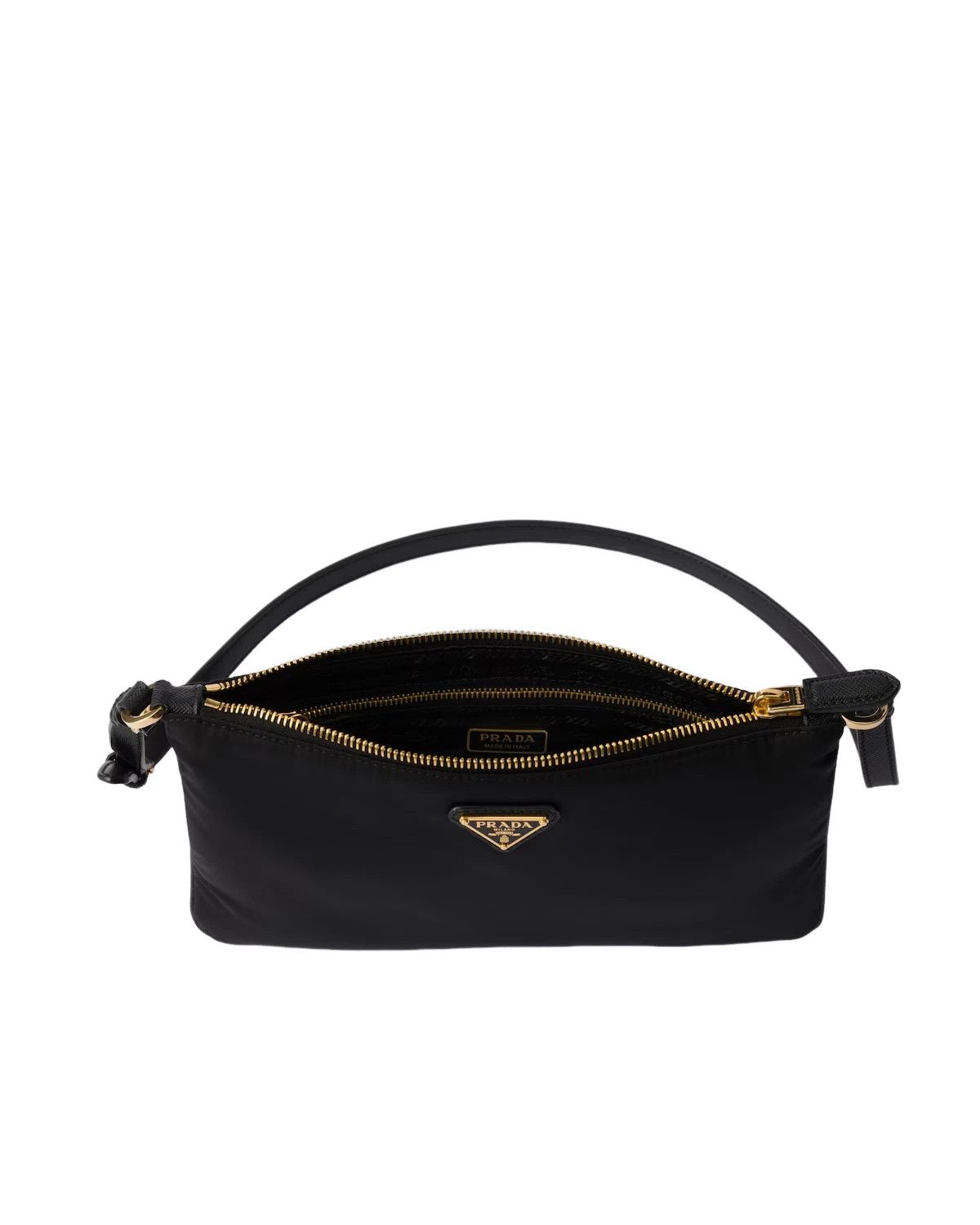 Prada PRADA $1100 Re-Nylon Black Pouch New And Authentic Size ONE SIZE - 4 Thumbnail