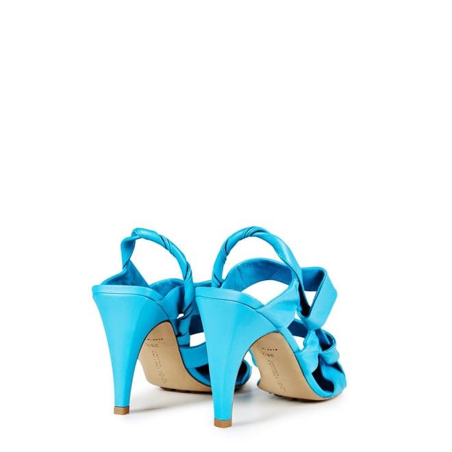 Bottega Veneta Bottega Veneta Point Slingback Stiletto Sandals in Blue Size US 5 / IT 35 - 4 Thumbnail