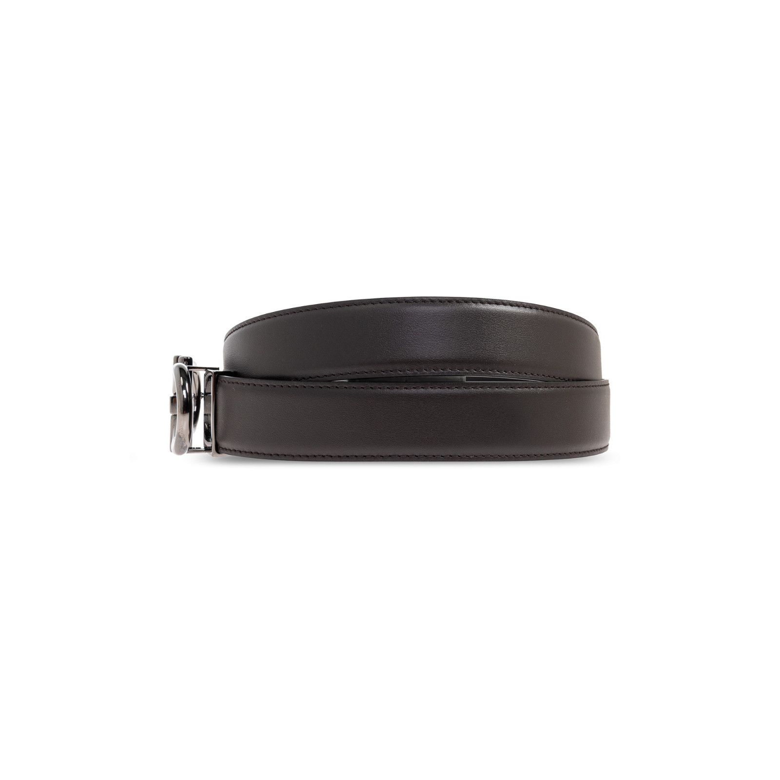 Salvatore Ferragamo FERRAGAMO Double Adjustable Brown Reversible Belt New & Auth Size ONE SIZE - 2 Thumbnail