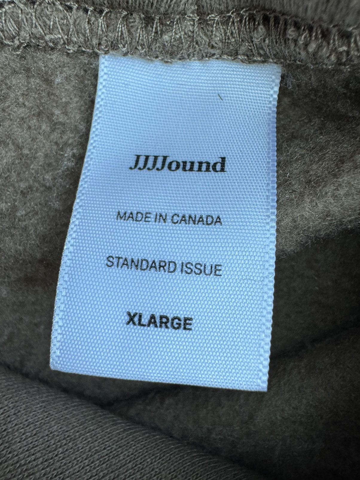 JJJJound J/90 Brown Hoodie, Hooded Sweatshirt - XLarge Size US XL / EU 56 / 4 - 4 Thumbnail