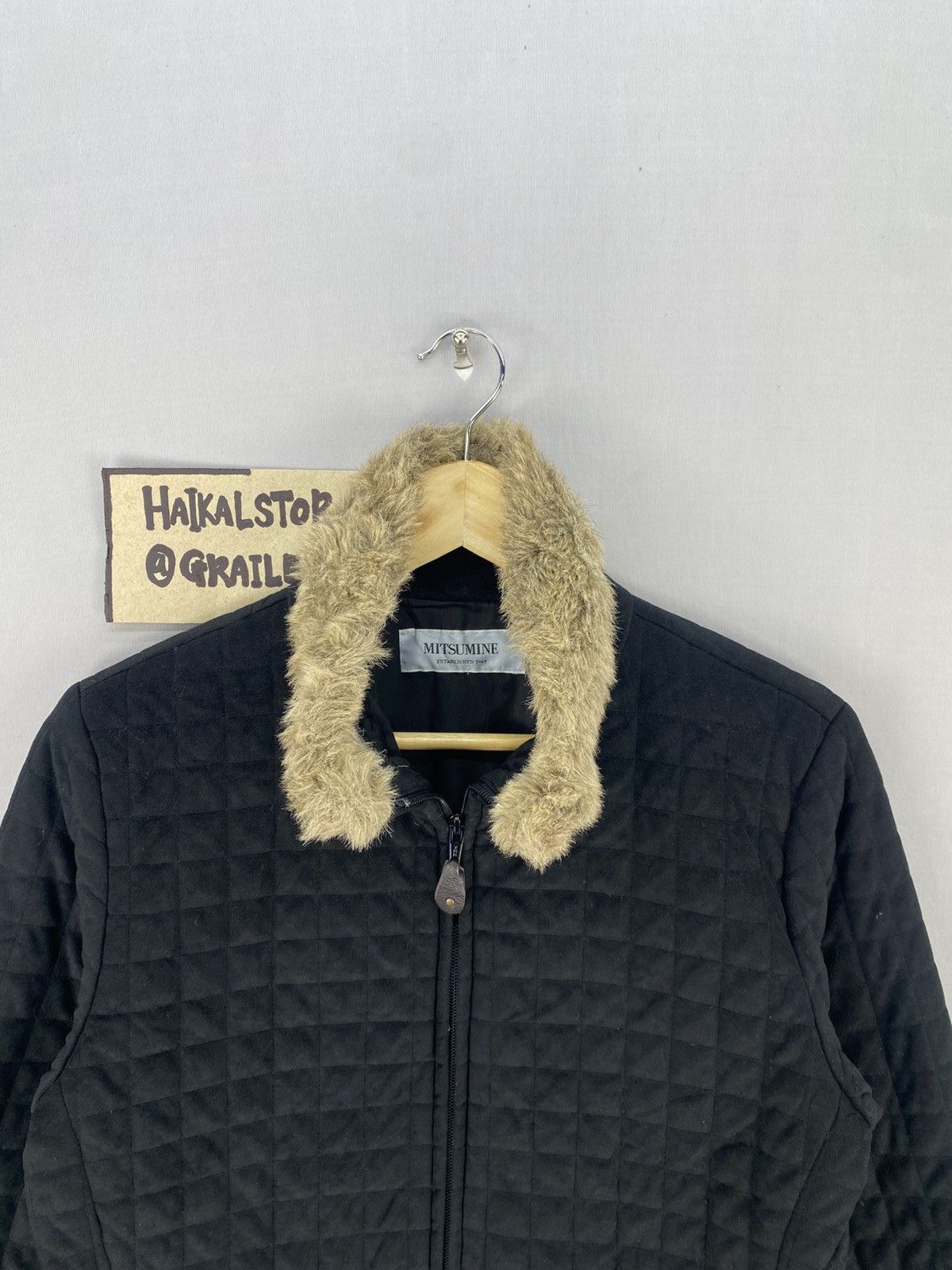 Japanese Brand Mitsumine Fleece Puffer Jacket Size US XS / EU 42 / 0 - 7 Thumbnail