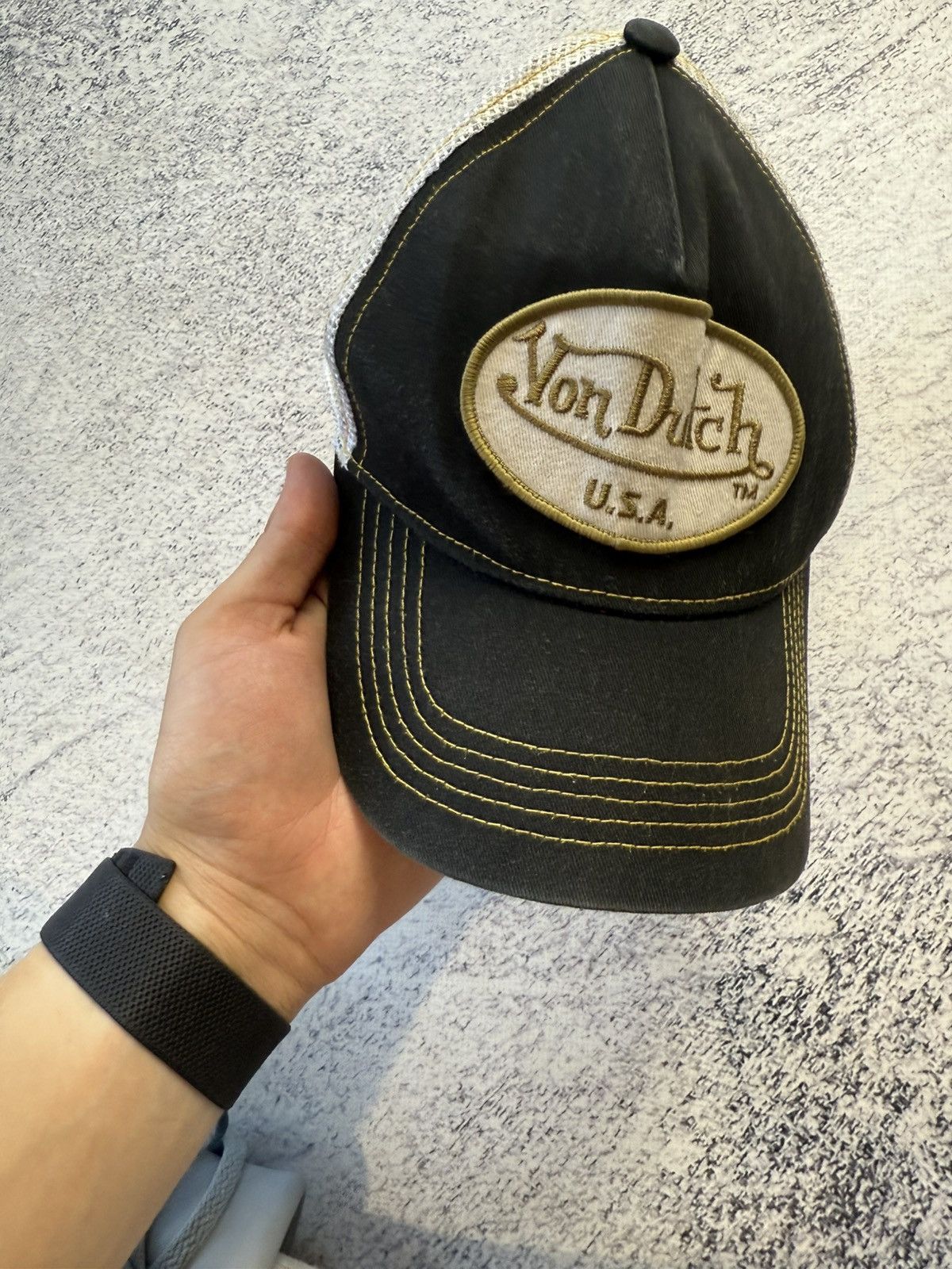 Von Dutch Vintage Von Dutch USA trucker cap hat Y2K Size ONE SIZE - 24 Thumbnail