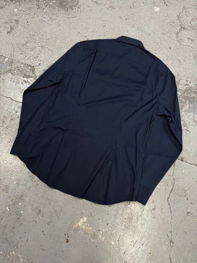 Prada AW2014 Prada Navy Minimalist Shirt Size US M / EU 48-50 / 2 - 4 Thumbnail