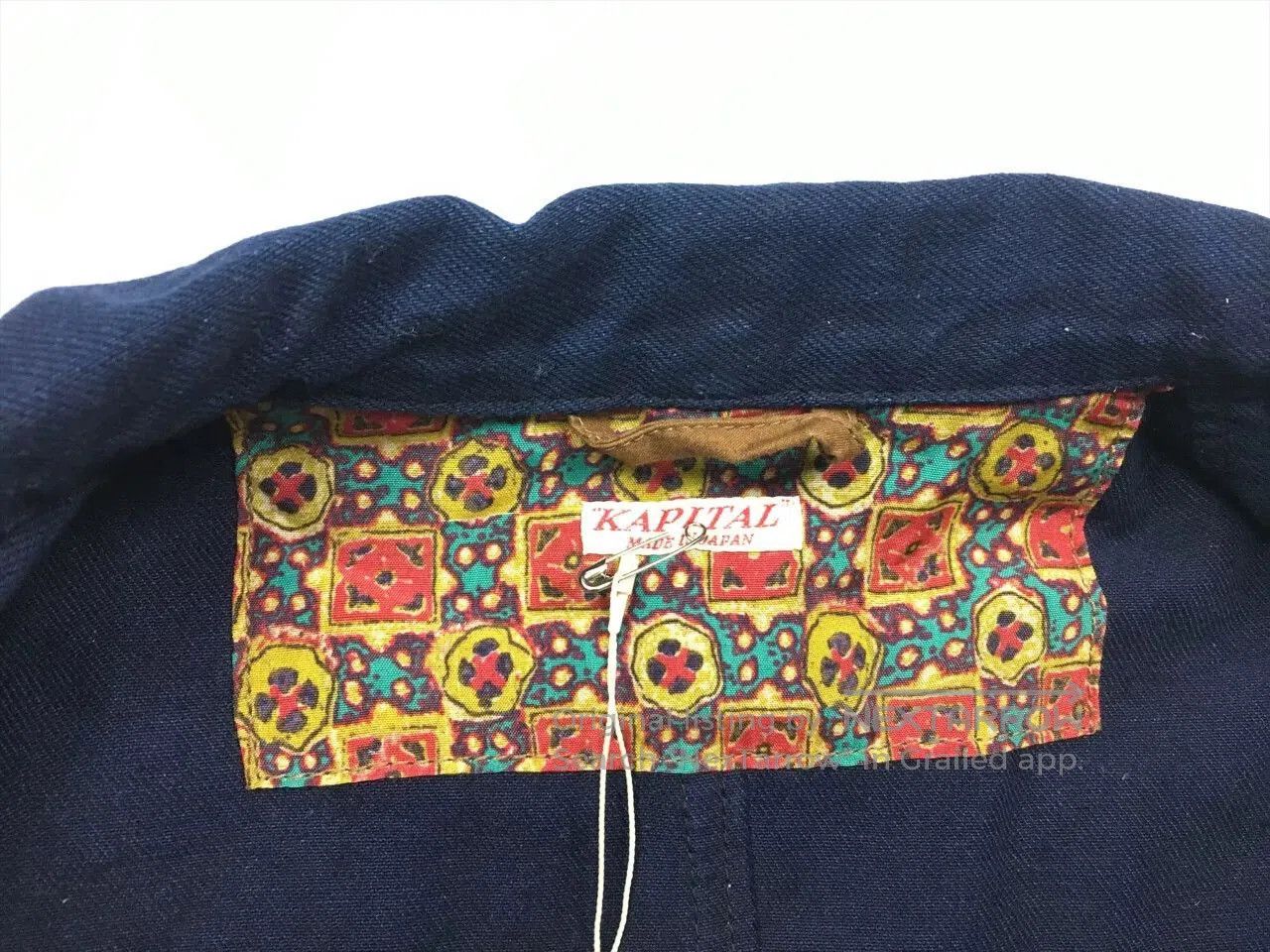 Kapital vintage blue denim peacoat by kapital. Size US S / EU 44-46 / 1 - 6 Thumbnail