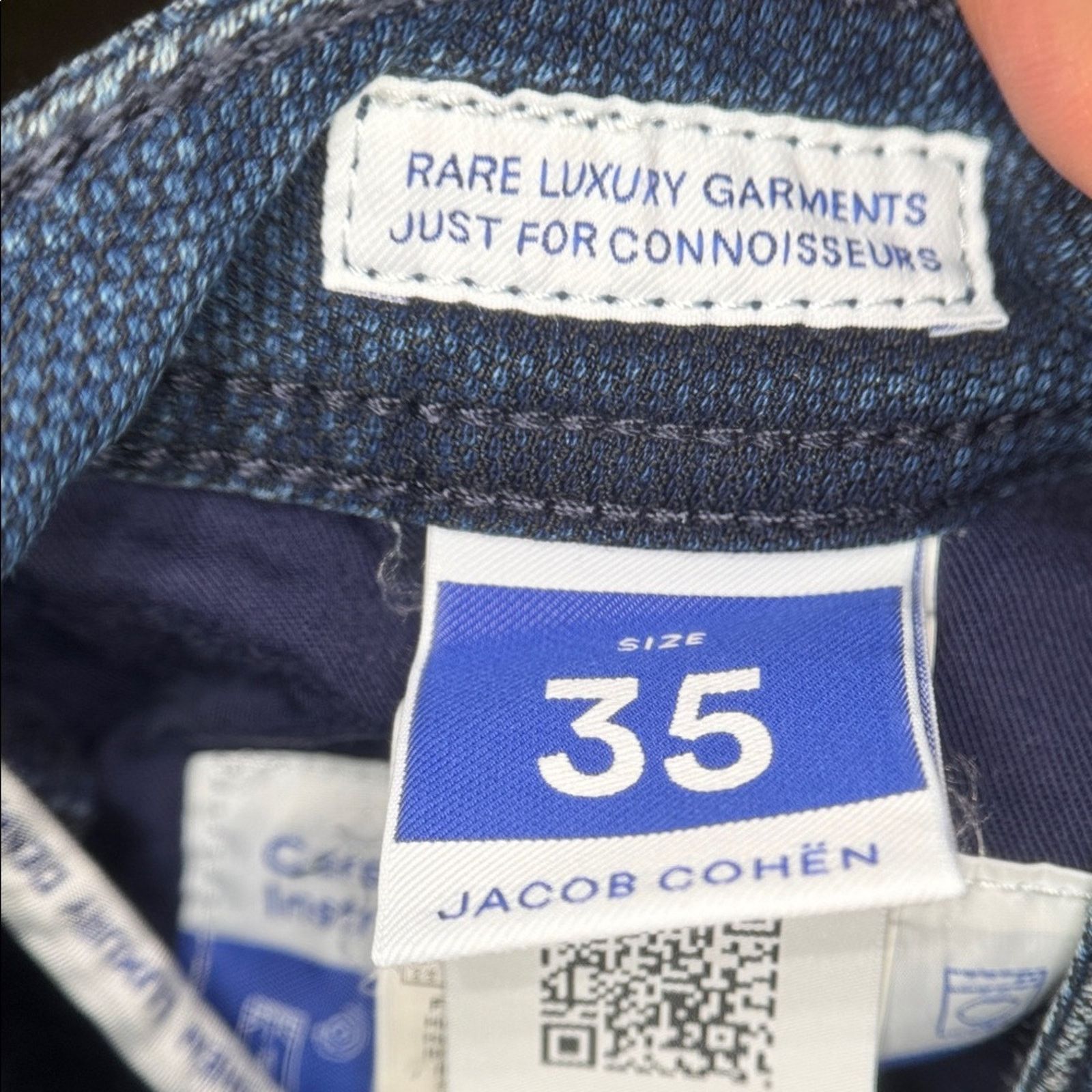Jacob Cohen NWT Jacob Cohen Men's Deep Indigo Bard Jeans Size 35 Size US 35 - 8 Thumbnail