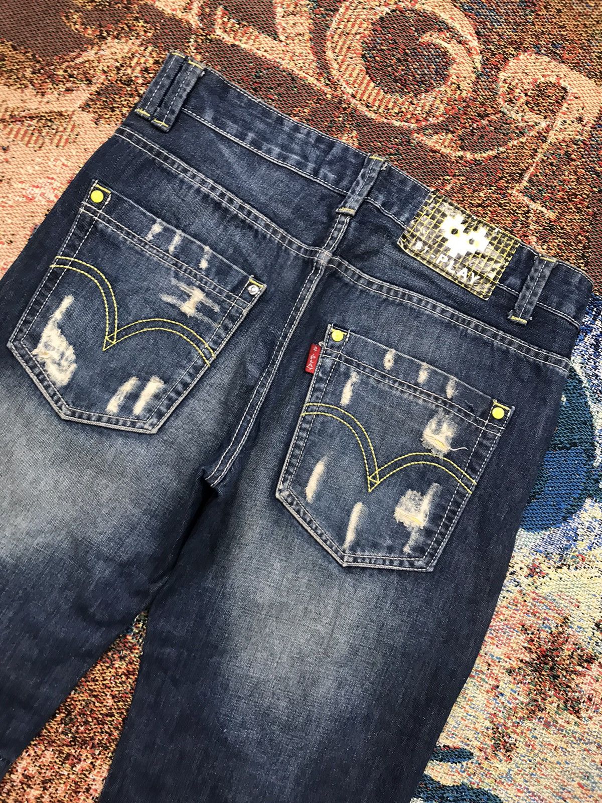 Japanese Brand Vintage BT. Play distressed jort Size US 34 / EU 50 - 13 Thumbnail