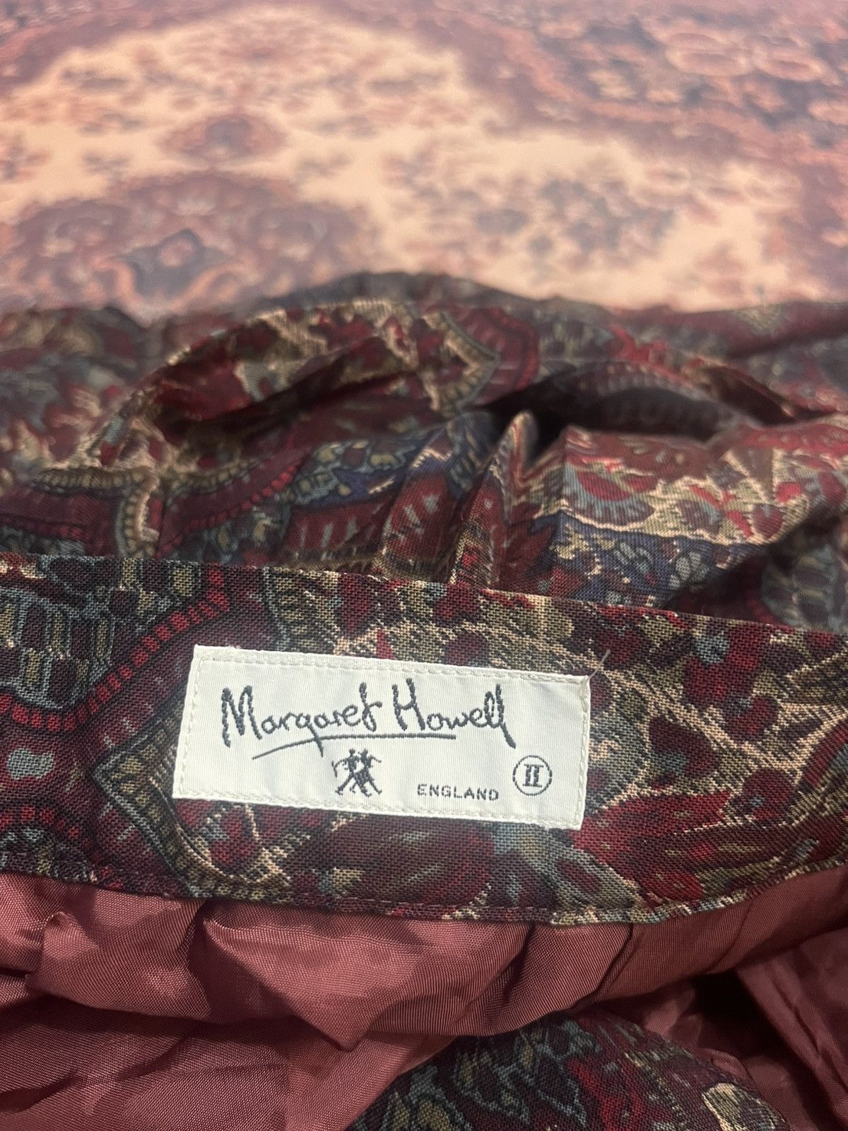 Margaret Howell vintage Margaret Howell Skirt All over print Size 24" / US 00 / IT 34 - 8 Thumbnail