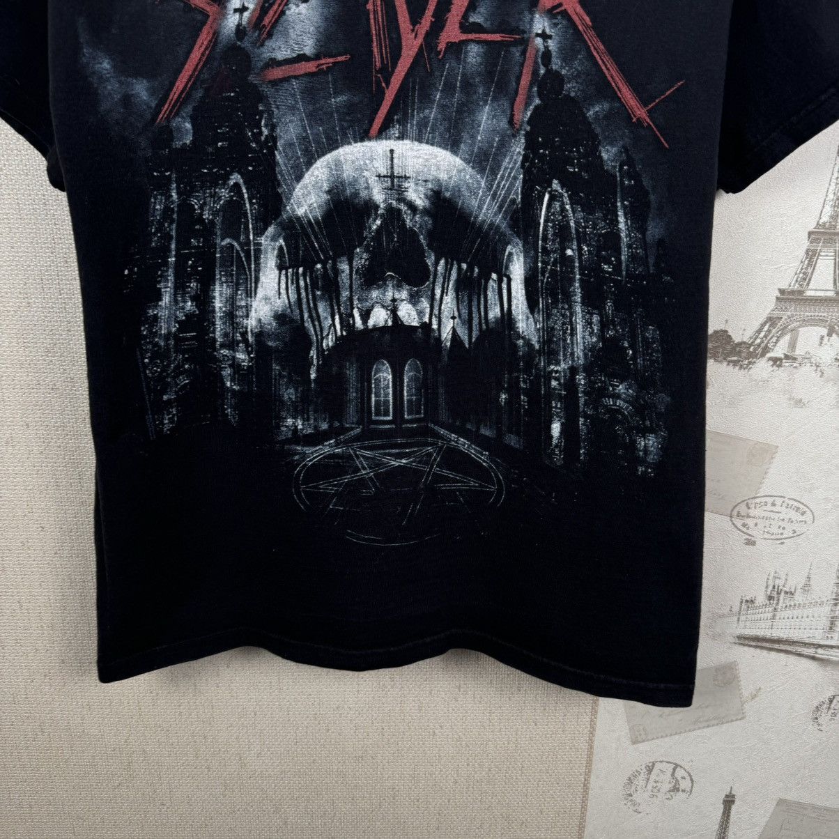 Slayer Vintage Slayer T shirt Rock Black 00s Sz M Band Merch Music Size US M / EU 48-50 / 2 - 15 Thumbnail