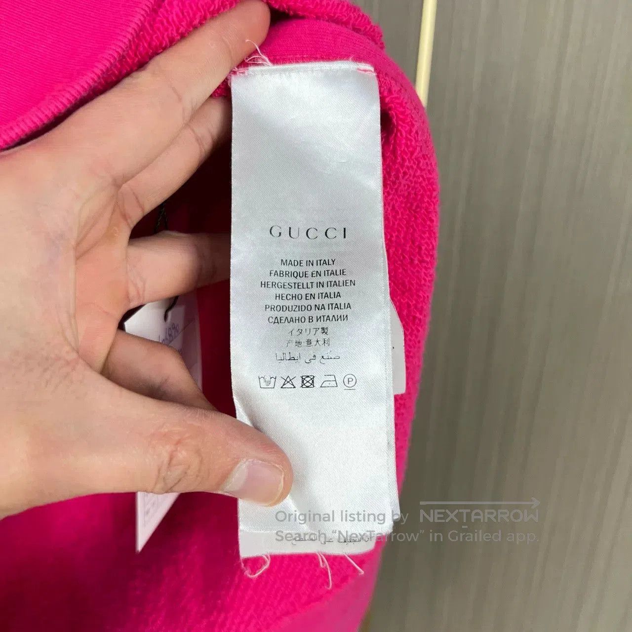 Gucci Gucci Teddy Bear Embroidered Sweatshirt. Size M / US 6-8 / IT 42-44 - 5 Thumbnail