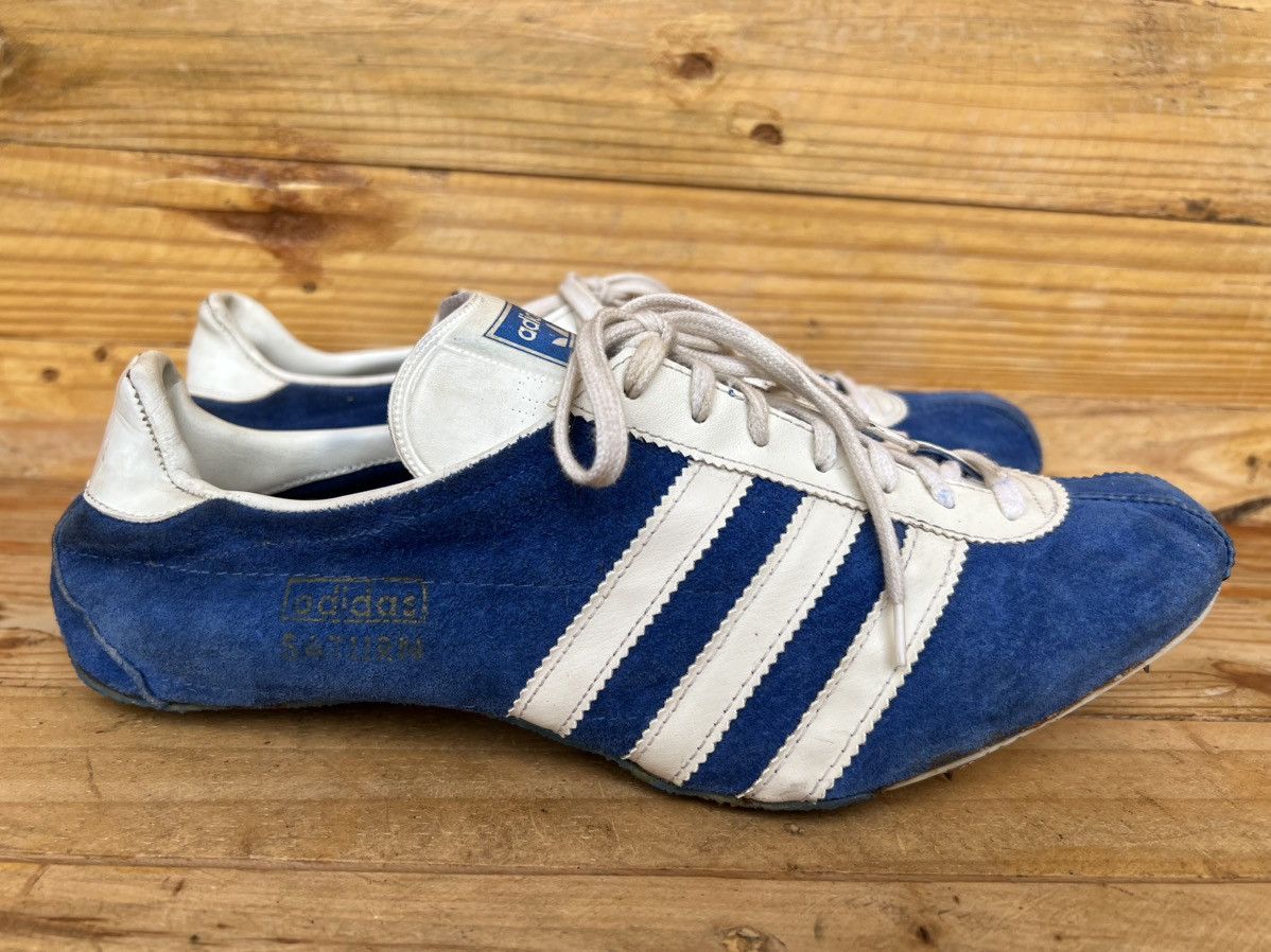 Adidas Adidas Track & Field Blue Fire Comet Made in West Germany Size US 10.5 / EU 43-44 - 7 Thumbnail