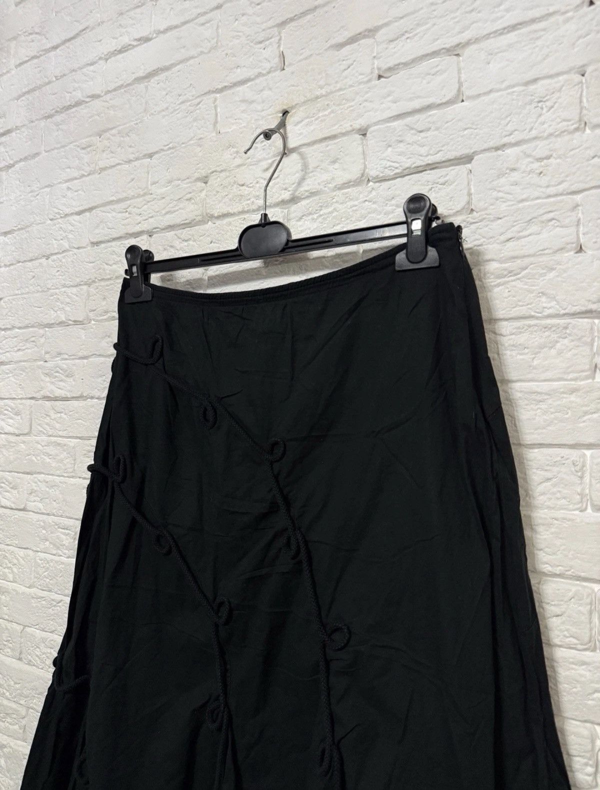 Other Vintage Save The Queen Midi Skirt Y2K Rock Floral Pattern Size 31" - 3 Thumbnail