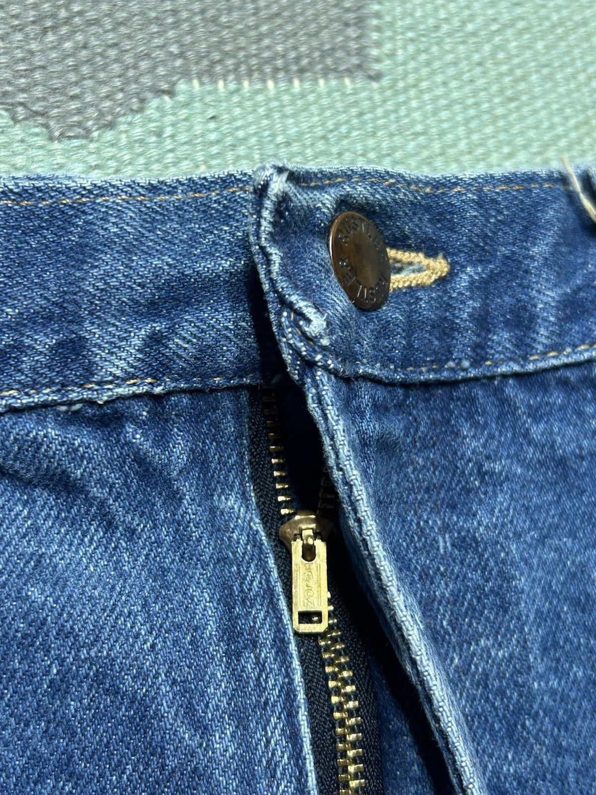 Vintage Vtg 80s rustler jeans faded bootcut cowboy western USA 30x31 Size US 30 / EU 46 - 5 Thumbnail