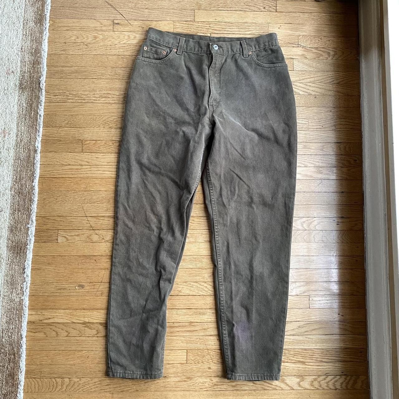 Levi's Levi Green/Brown jeans Size US 28 / EU 44 - 2 Thumbnail