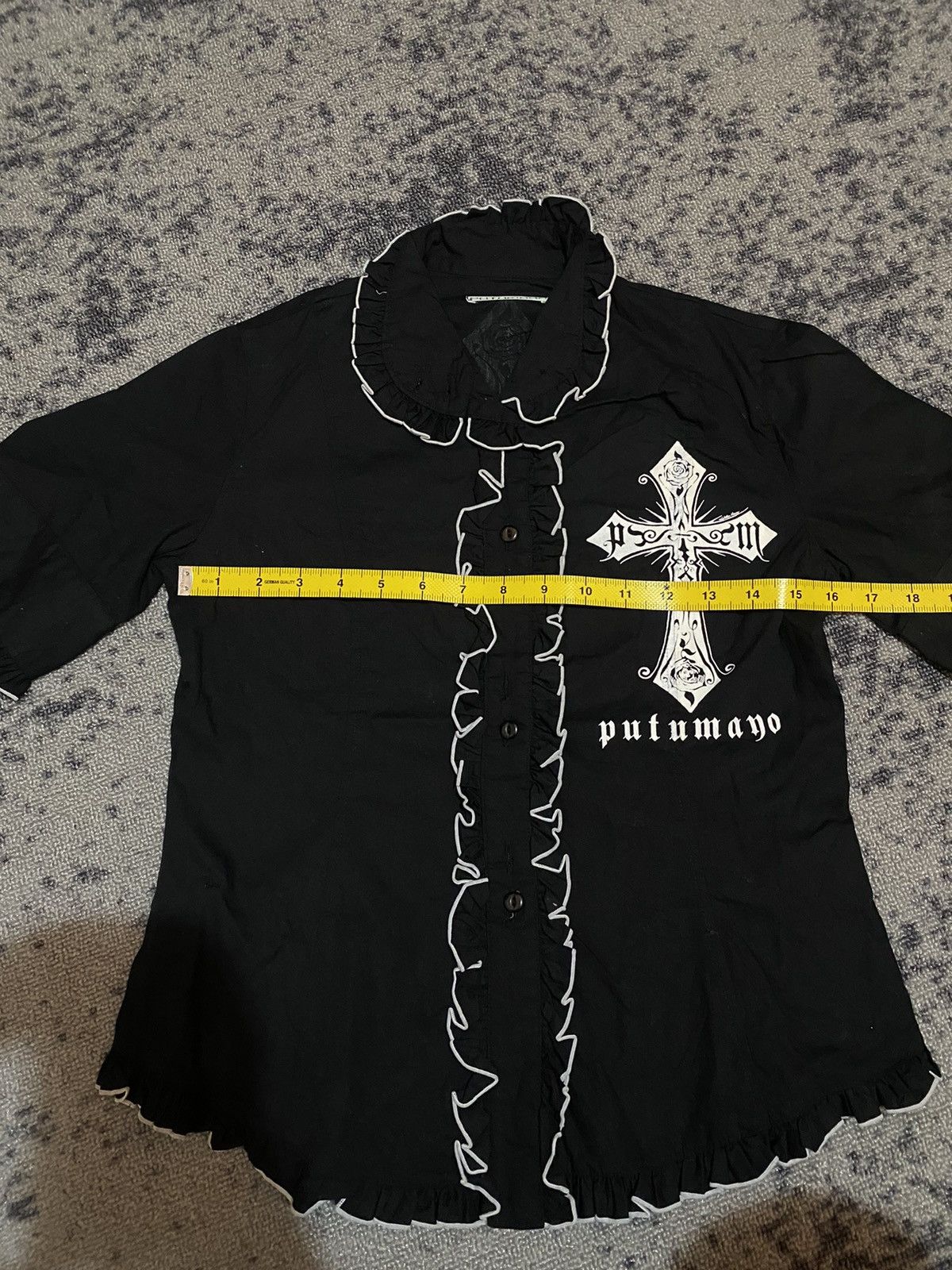 Hysteric Glamour Y2k Putumayo cross ifsixwasnine style shirt Size S / US 4 / IT 40 - 11 Thumbnail