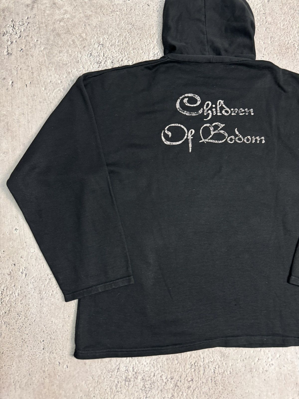 Band Tees × Vintage Vintage RARE BOXY 90s Children of Bodom hoodie Size US L / EU 52-54 / 3 - 9 Thumbnail