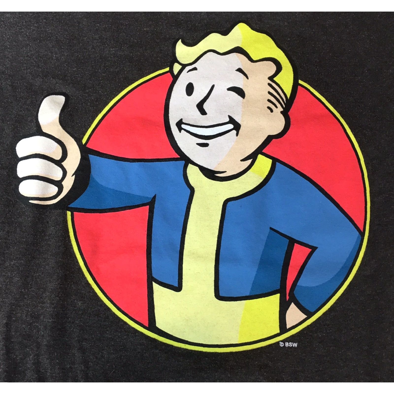 Vintage Bethesda Fall Out Vault Boy T-Shirt Sz S - EUC Mens Gray Short Sleeve Graphic Tee Xbox Playstation PC Shirt Size US S / EU 44-46 / 1 - 2 Thumbnail