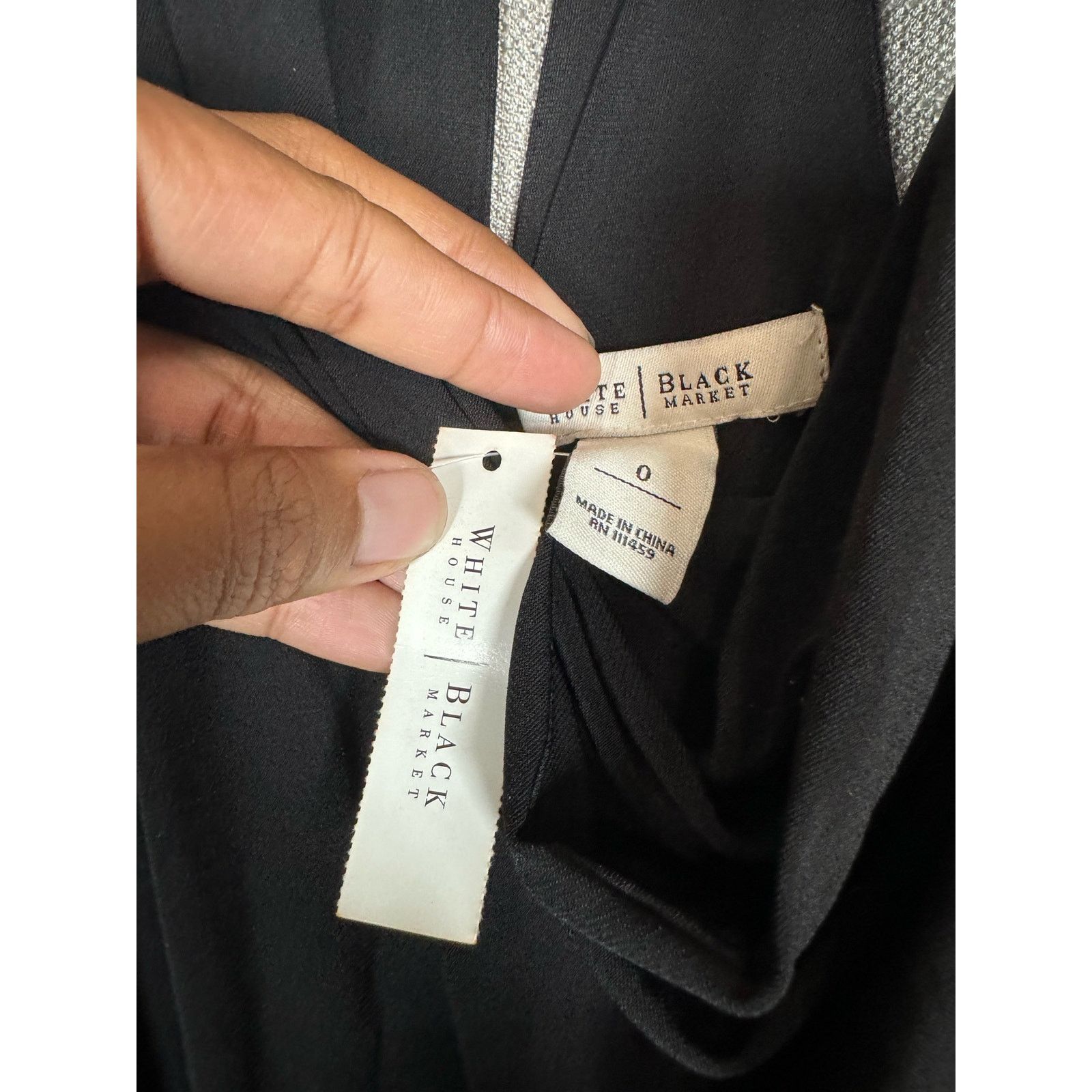 White House Black Market White House Black Market Black Sleeveless Jumpsuit Jumper Size 25" / US 0 / IT 36 - 7 Thumbnail