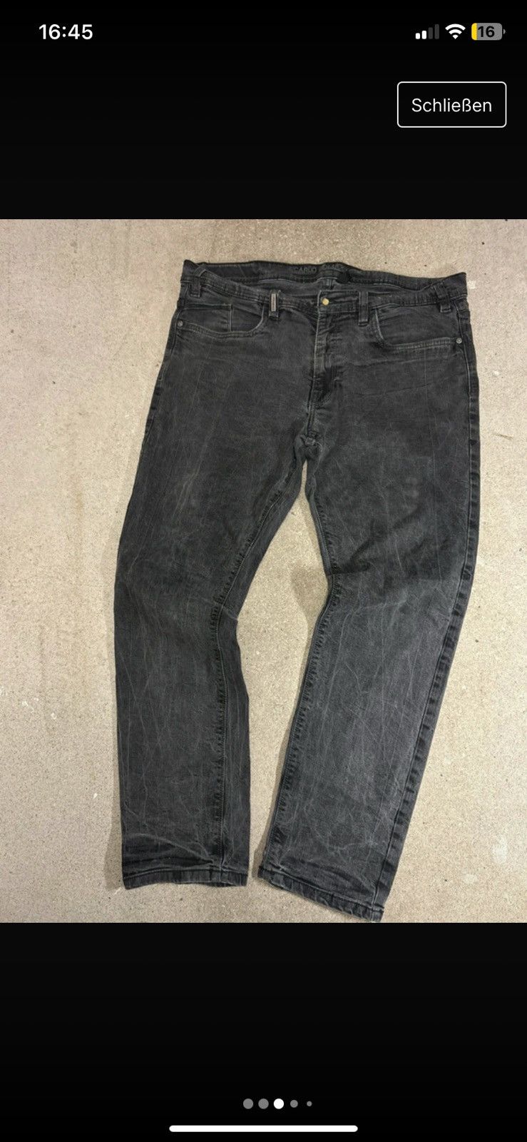 Carlo Colucci Vintage Carlo Colucci Jeans in Dark Grey | Size 32 Size US 32 / EU 48 - 1 Thumbnail