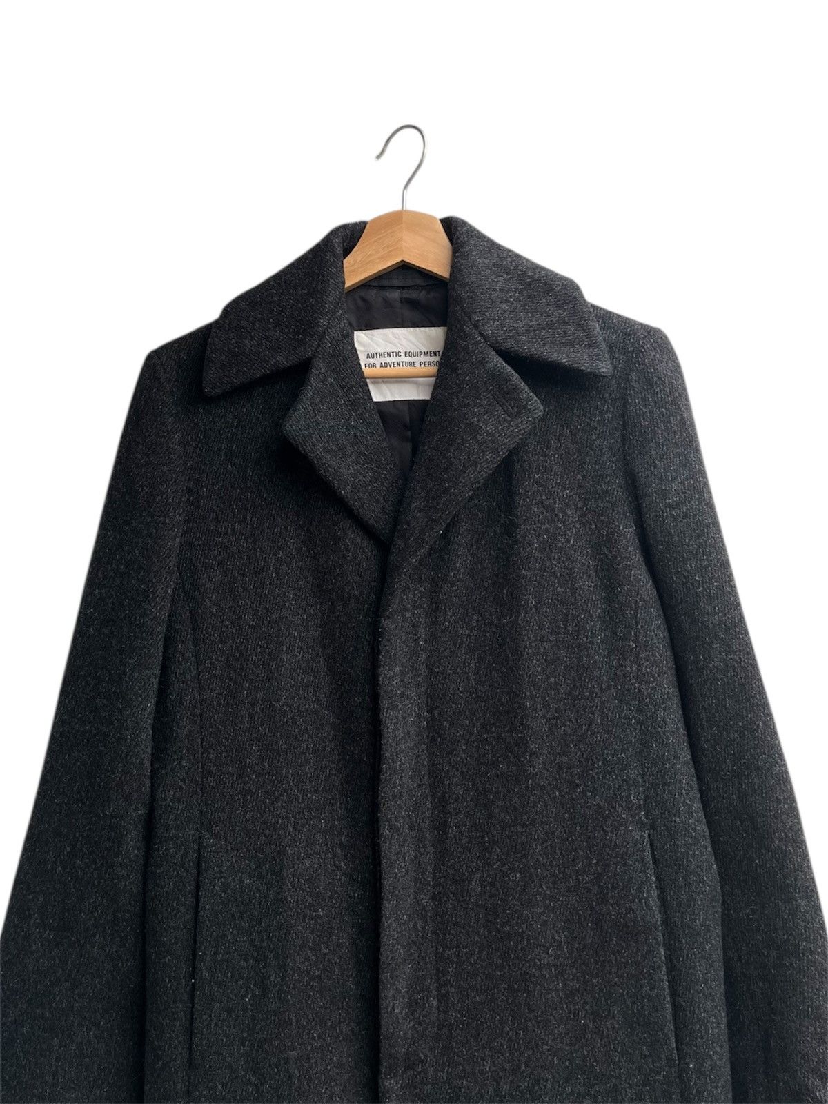 CABANE de ZUCCa × Issey Miyake × Zucca Zucca Wool Blend Coat Size US S / EU 44-46 / 1 - 6 Thumbnail