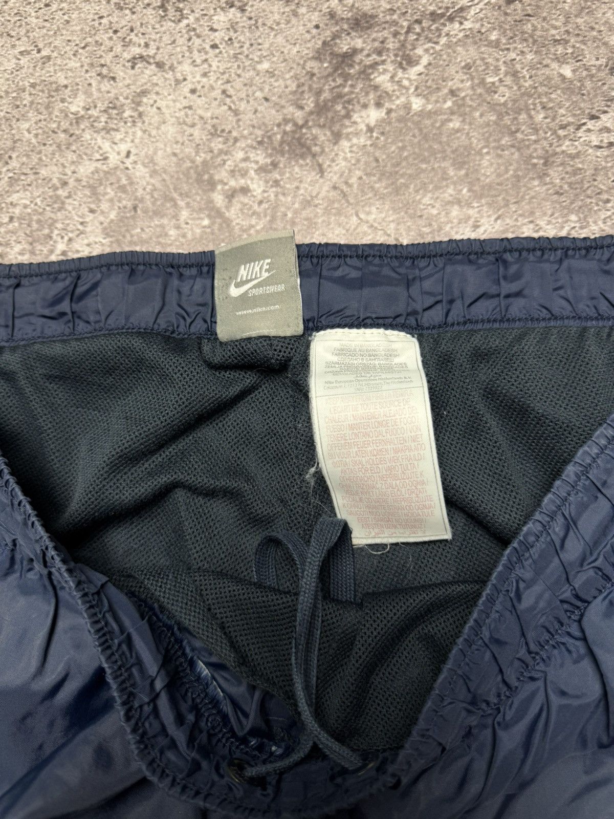 Vintage Vintage Nike Nylon Very rare sweatpants 90s Y2K Size US 35 - 4 Thumbnail