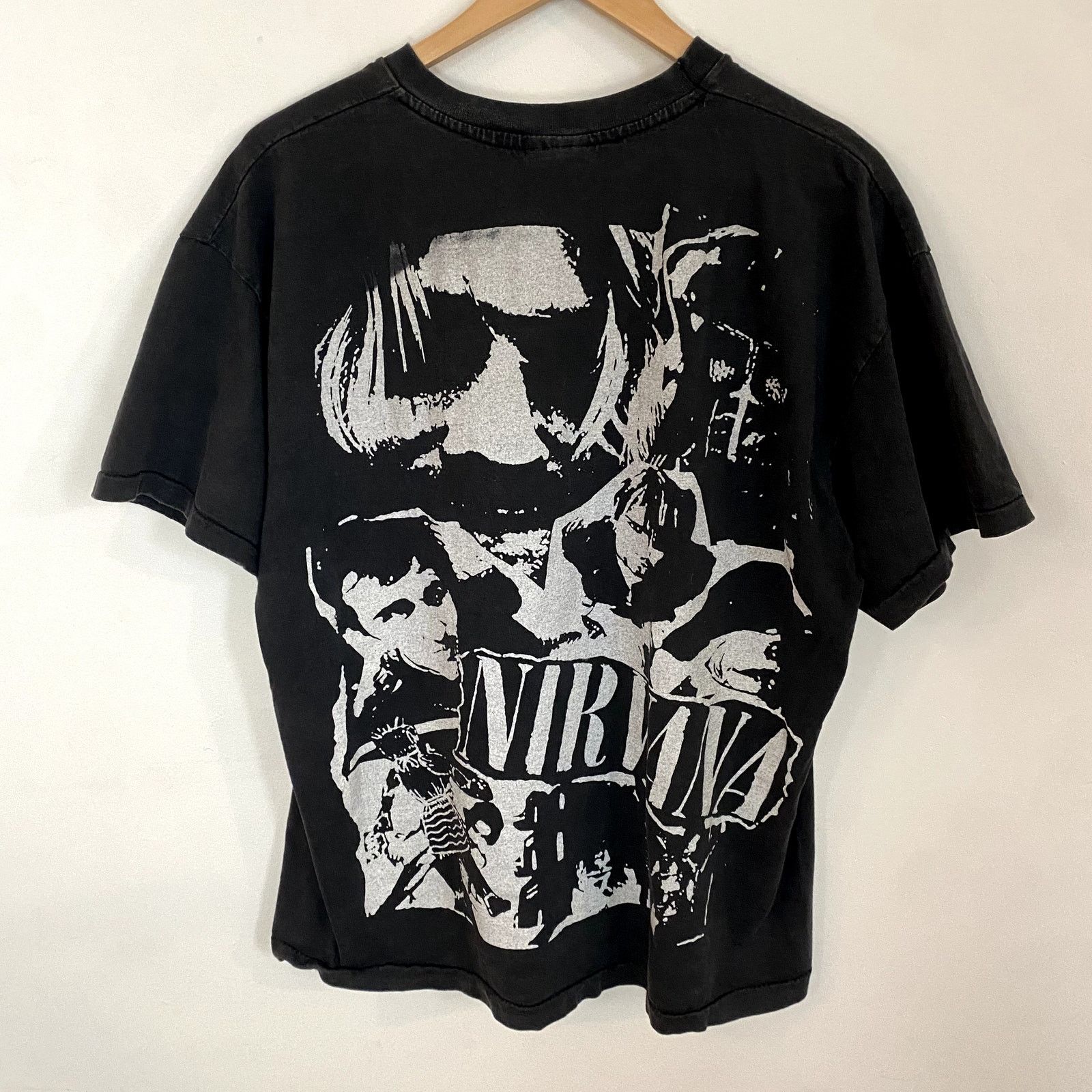 Vintage Vintage Nirvana Rare Mexican Bootleg Band Tee In Utero 90s Size US L / EU 52-54 / 3 - 2 Thumbnail