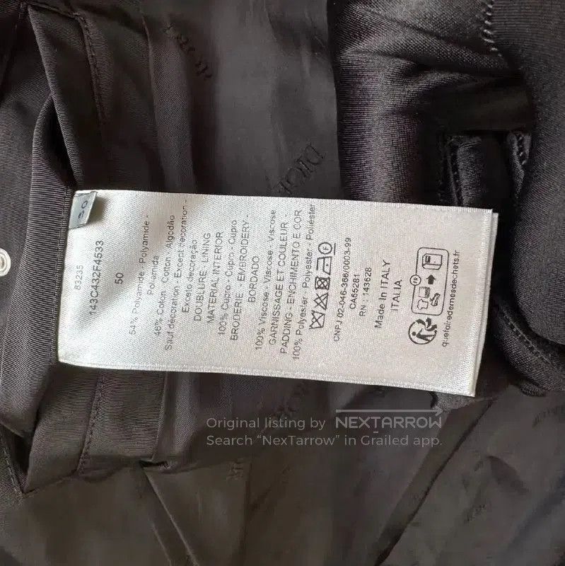 Dior Dior Black Cotton Men's Outerwear Jacket . Size US M / EU 48-50 / 2 - 7 Thumbnail