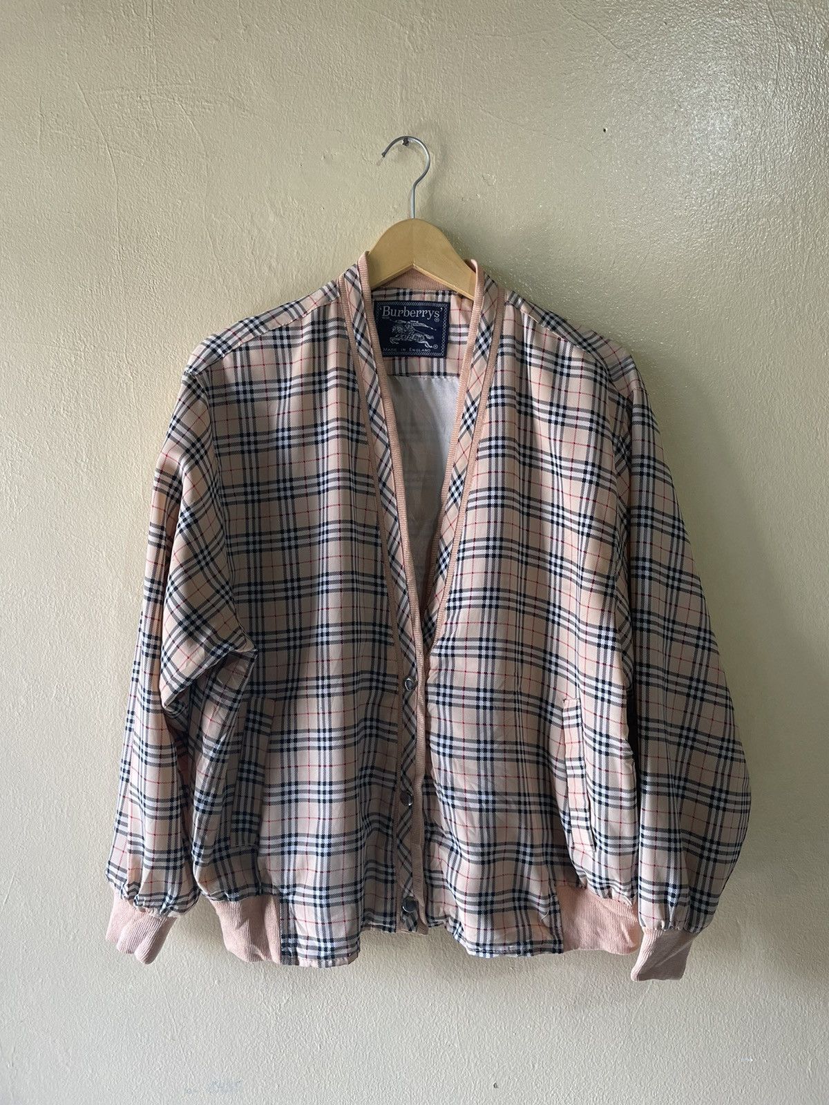 Burberry Vintage Burberrys Cardigan Jacket Size US L / EU 52-54 / 3 - 1 Thumbnail