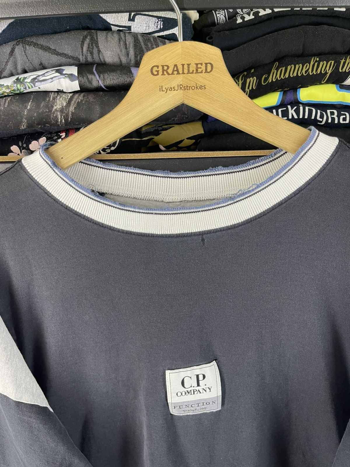 C.P. Company Vintage C.P. Company panelled 3/4 sleeve top Tee Size US M / EU 48-50 / 2 - 14 Thumbnail