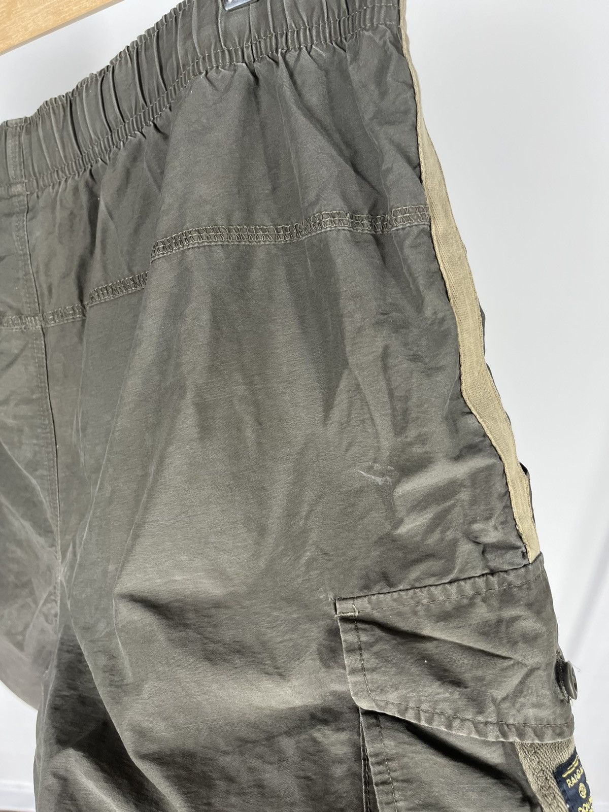 Nike Nike Vintage Faded Cargo Shorts Olive Green Size L Size US 34 / EU 50 - 13 Thumbnail