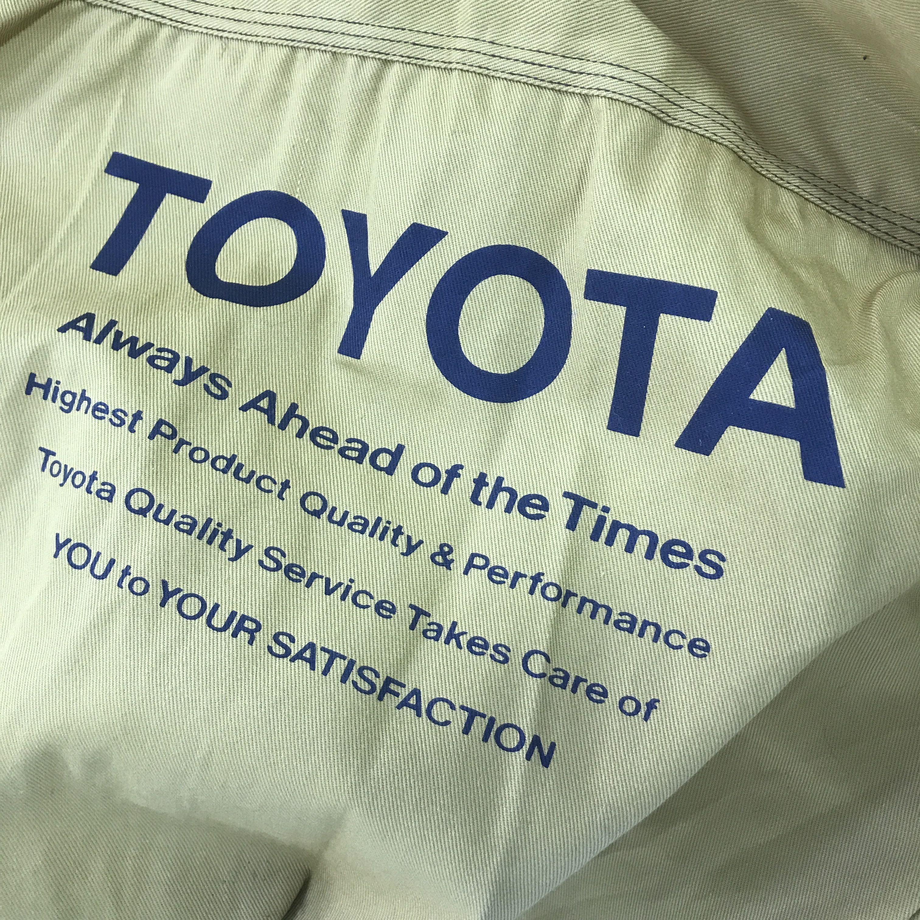 Japanese Brand Vtg Toyota racing coverall Jacket K99B1 Size US L / EU 52-54 / 3 - 15 Thumbnail