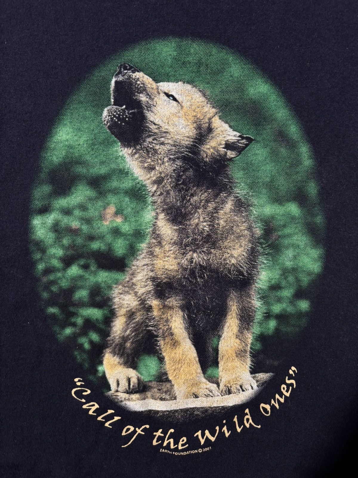 Habitat Vtg Alore Call Of The Wild Ones Wolf Nature Habitat 90’s Size US L / EU 52-54 / 3 - 2 Thumbnail