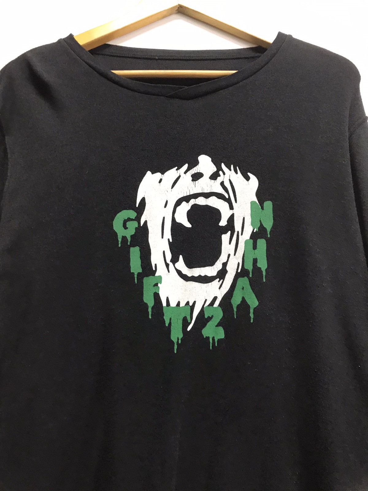 GU × Vintage Gu Giftzahn Shirt Size US M / EU 48-50 / 2 - 6 Thumbnail