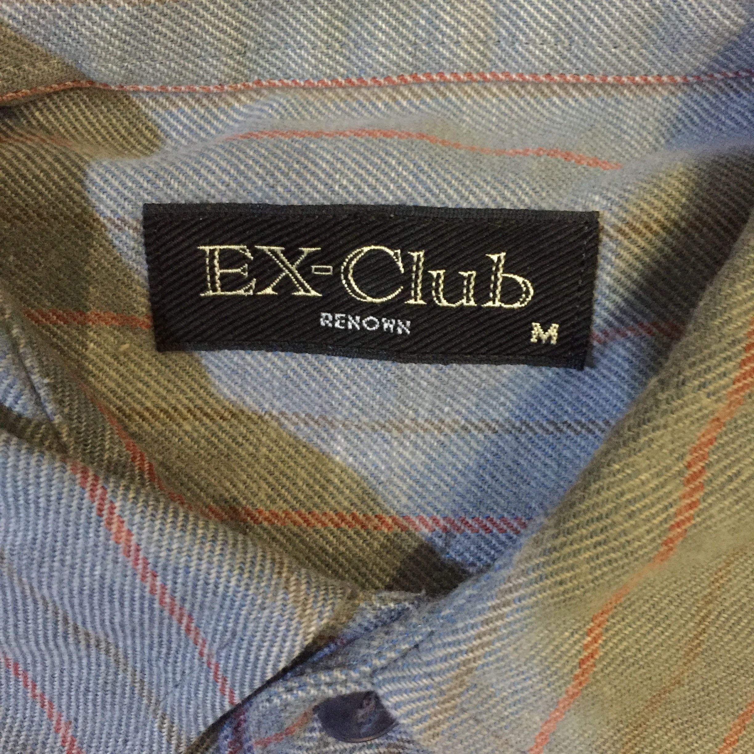 Handmade Ex Club Chinese Cheongsam Boxy Shirt Flannel Reworked Size M / US 6-8 / IT 42-44 - 3 Thumbnail