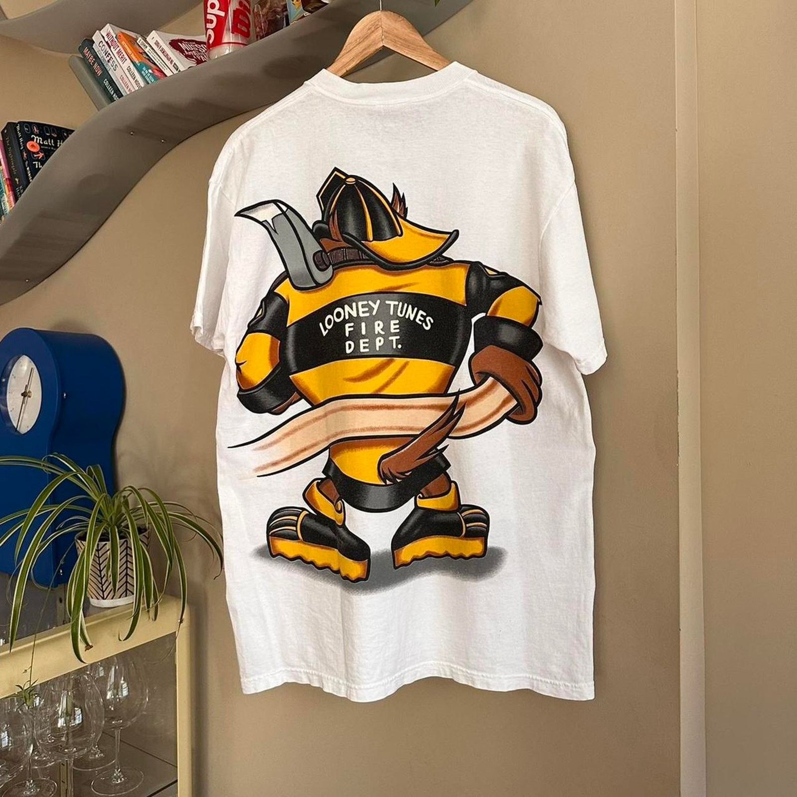 Cartoon Network × Vintage Vintage 1994 Taz Looney Tunes Shirt Size US L / EU 52-54 / 3 - 7 Thumbnail