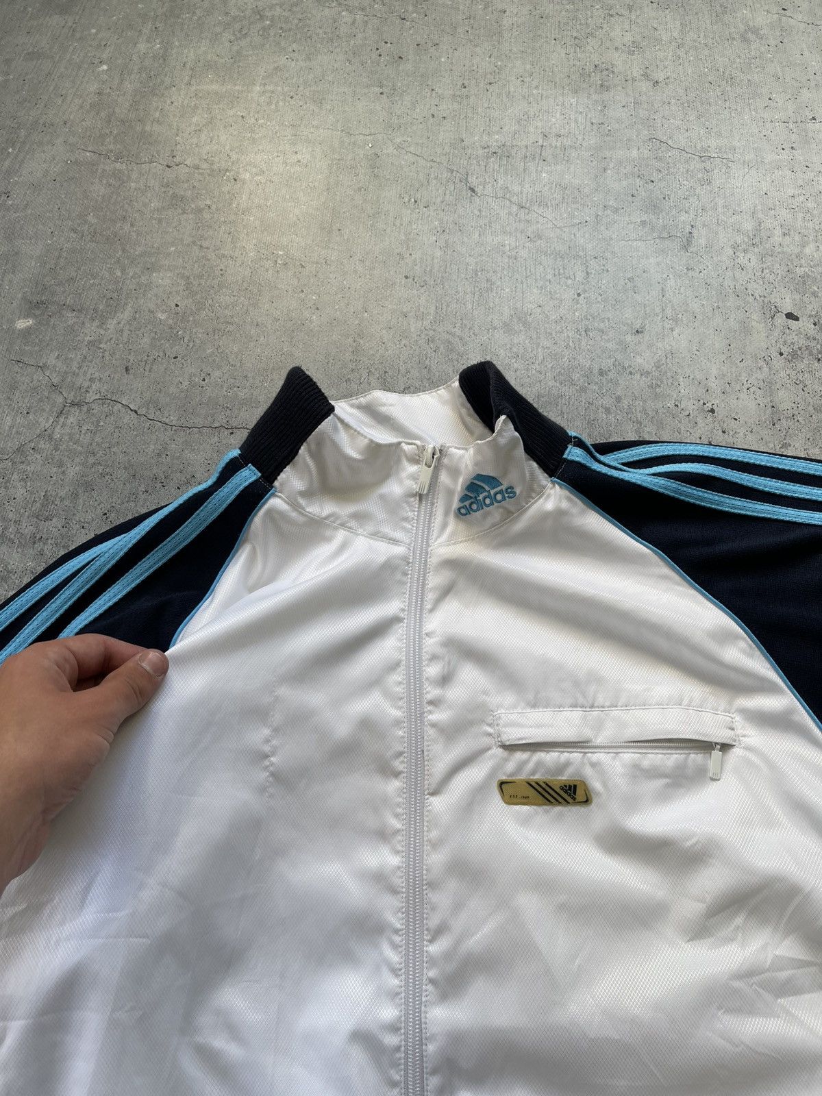 Adidas × Vintage VINTAGE 00s ADIDAS LIGHT JACKET RETRO Size US XL / EU 56 / 4 - 5 Thumbnail
