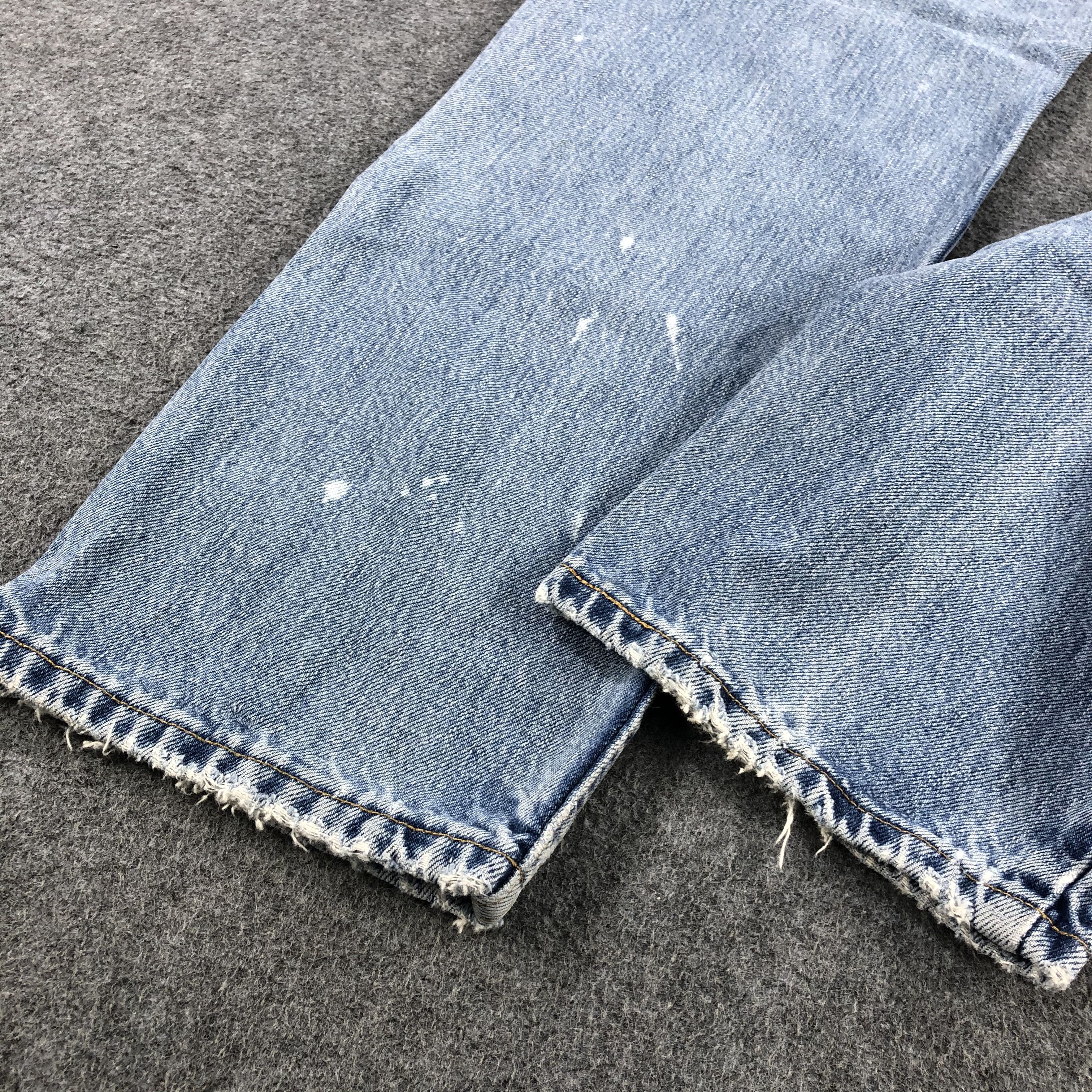 Levi's Vintage 90s Light Wash Levis 550 Jeans-J2221 Size US 31 - 6 Thumbnail