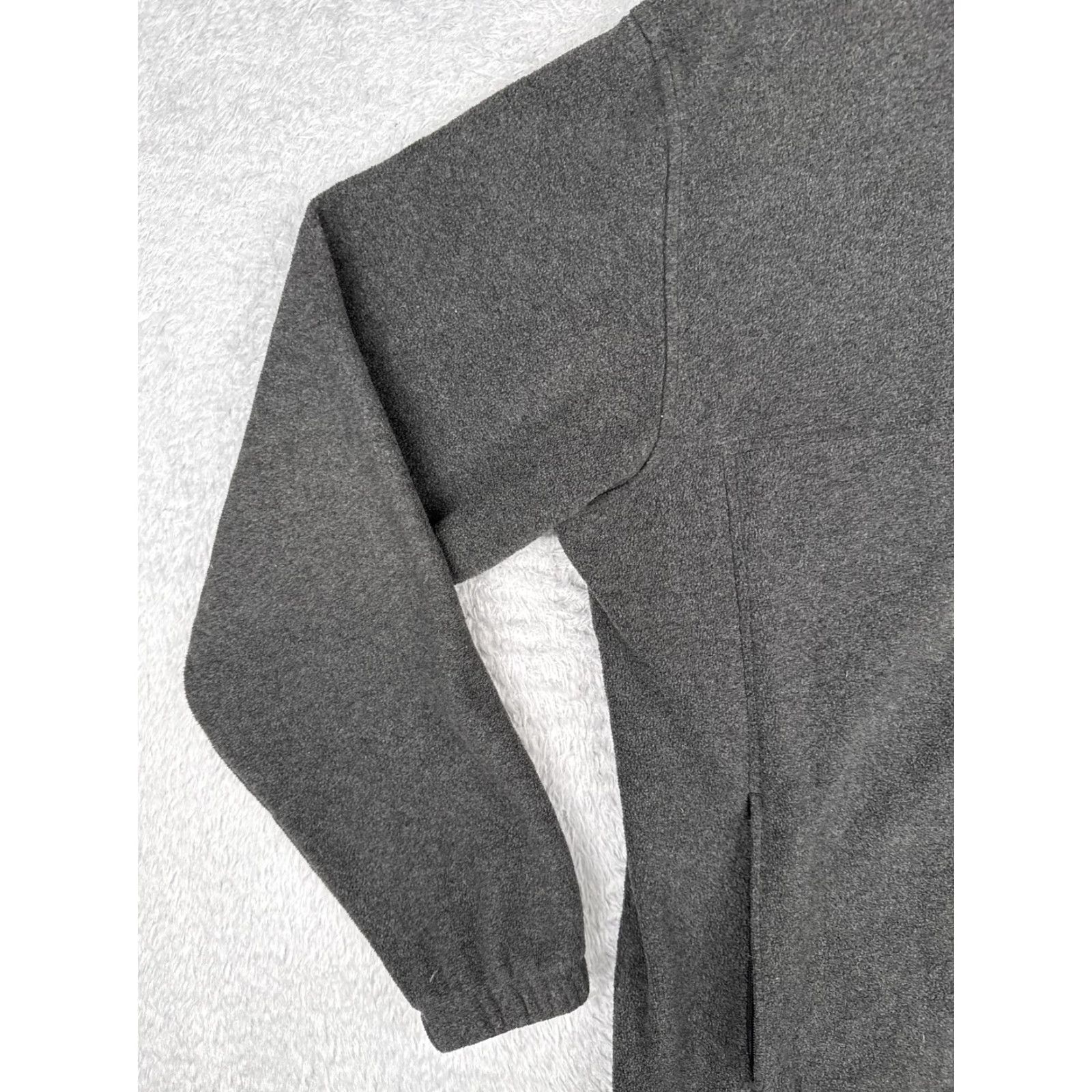 Vintage Columbia Jacket Mens Large Gray Full Zip Stand Collar Pockets Outdoor Windbreaker Fleece | Outdoor, Hiking, Walking | Men Size US L / EU 52-54 / 3 - 6 Thumbnail