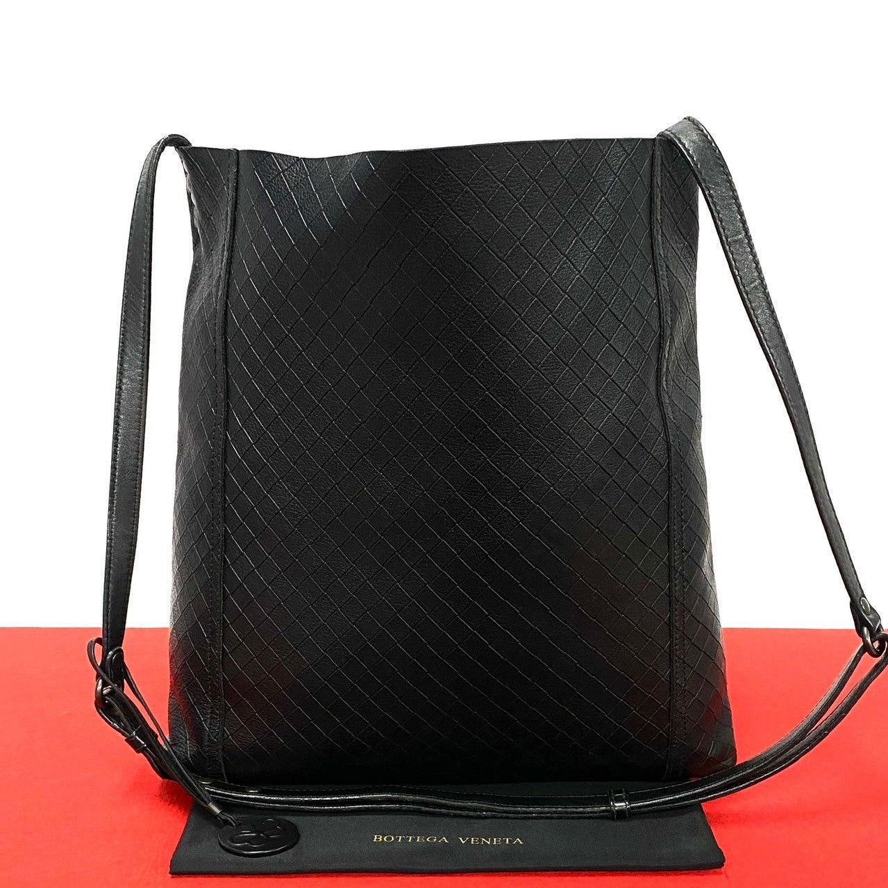 Bottega Veneta Bottega Veneta Shoulder Bag Black Leather Size ONE SIZE - 1 Thumbnail