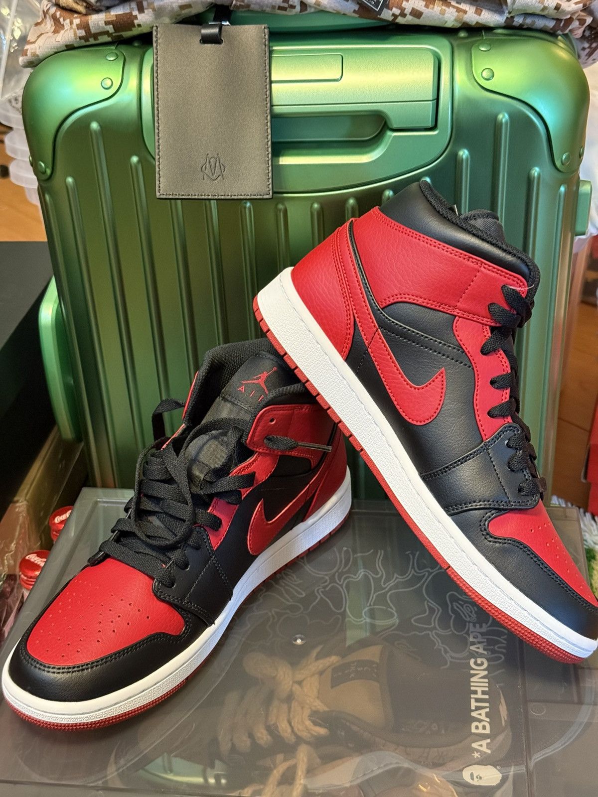 Jordan Brand × Nike Air Jordan 1 Mid sneaker Size 9 Size US 9 / EU 42 - 2 Thumbnail