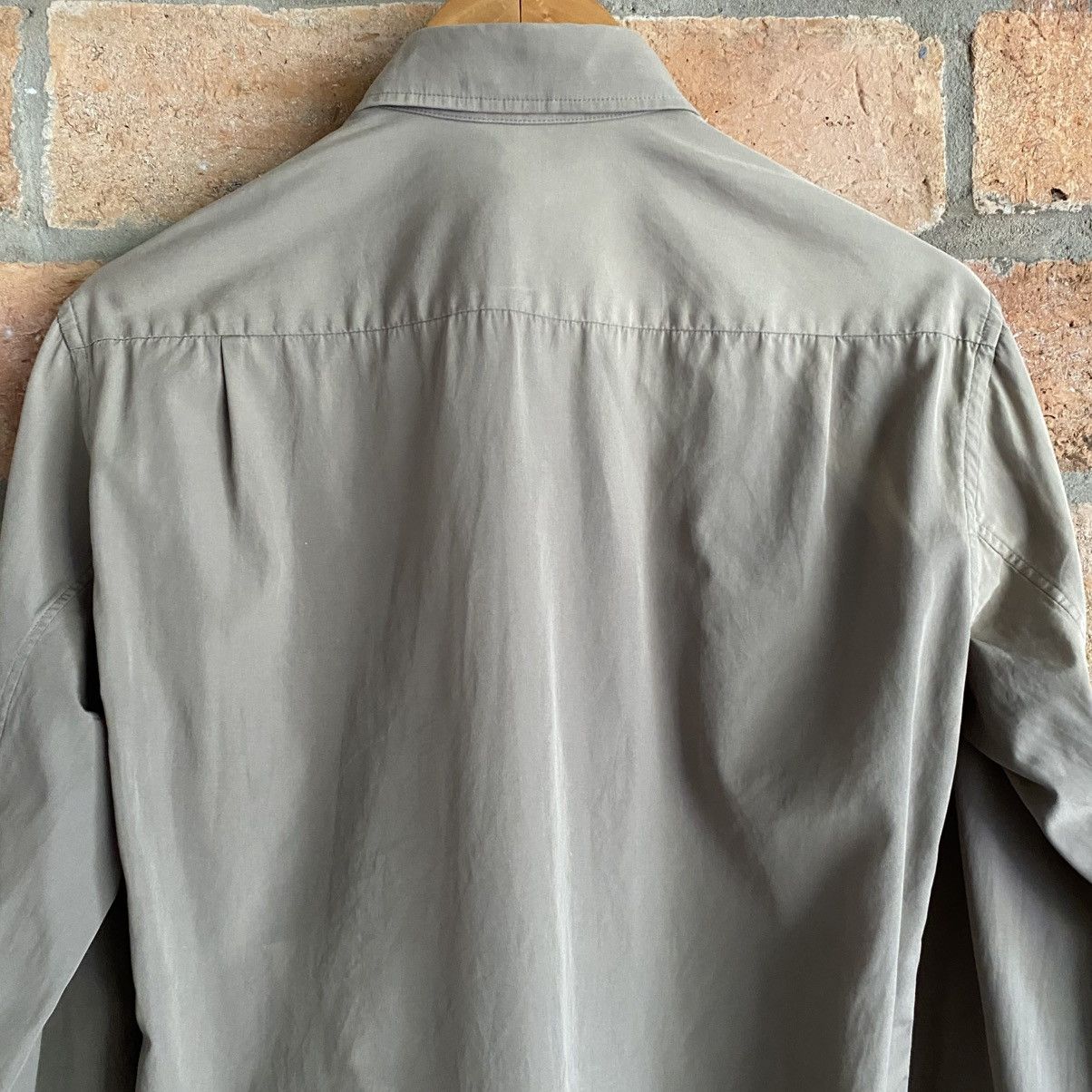 Lad Musician LAD MUSICIAN Taupe Long Sleeve Button-Up Shirt Size US S / EU 44-46 / 1 - 11 Thumbnail