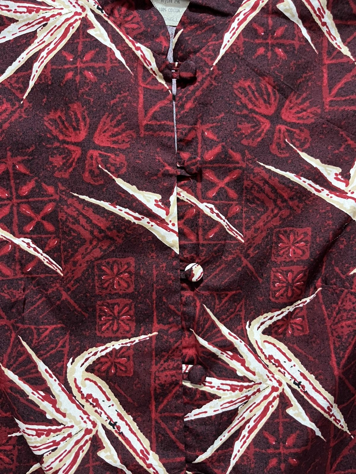 Vintage Vintage The Hawaiian Original Abstract Floral Pattern 80s Size S / US 4 / IT 40 - 5 Thumbnail