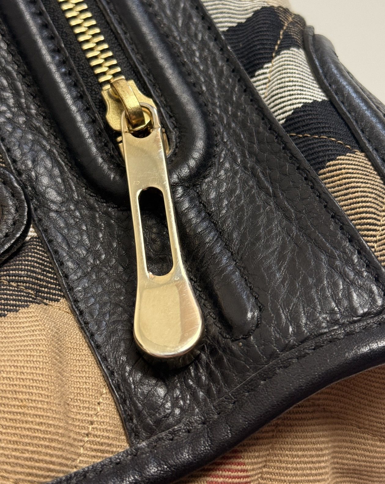 Burberry Burberry Nova Check & Leather bag Size ONE SIZE - 11 Thumbnail