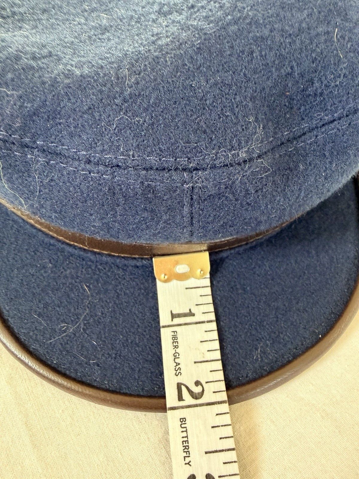 Other Sterkowski Wool Newsboy Cap Navy Blue Baker Boy Hat EUC Size ONE SIZE - 15 Thumbnail