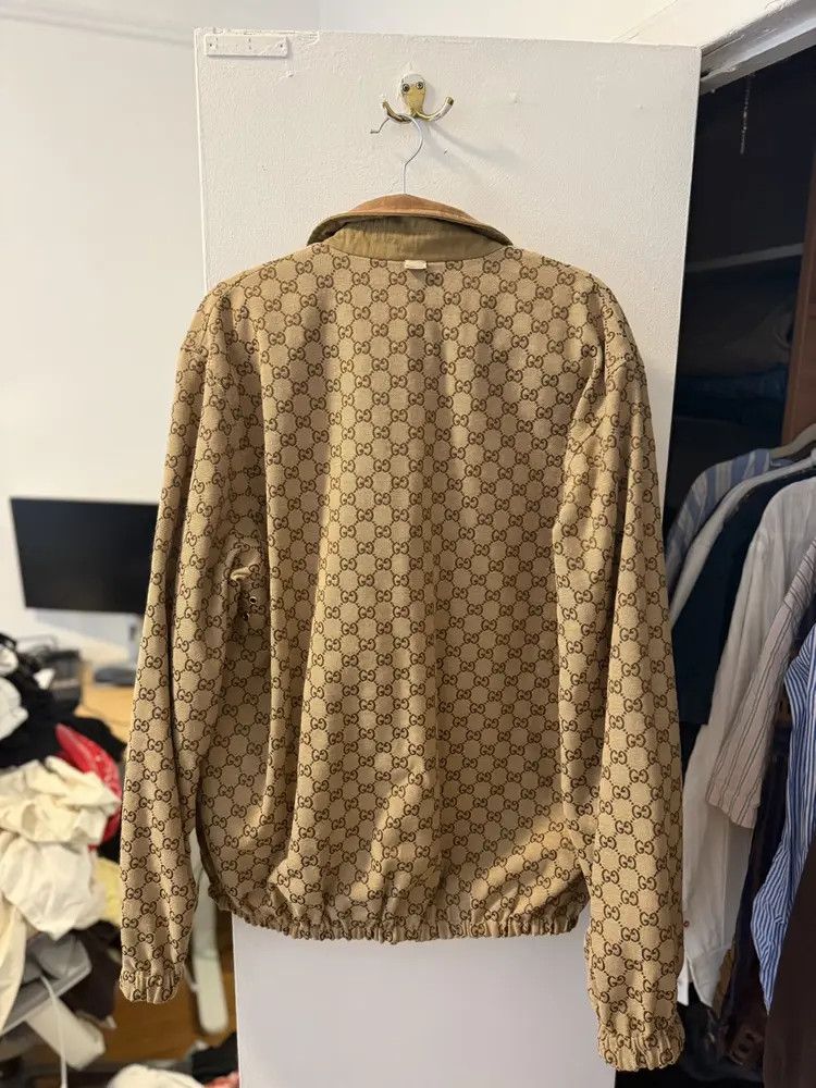 Gucci Gucci Reversible GG Jacket 'Light Brown' Size US L / EU 52-54 / 3 - 2 Thumbnail