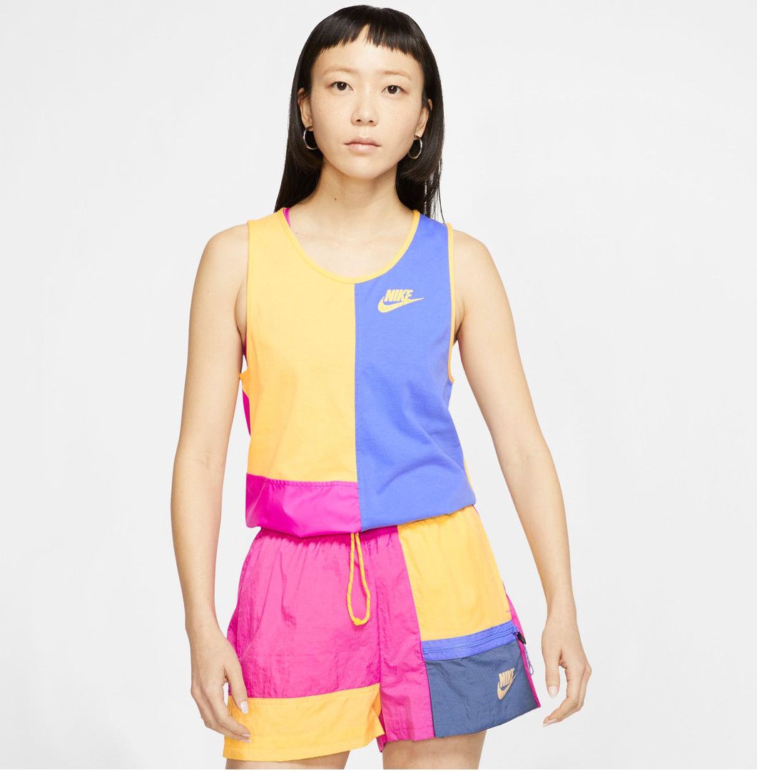 Nike NIKE NSW ICN CLSH TANK TOP COLOR BLOCK Size S / US 4 / IT 40 - 4 Thumbnail