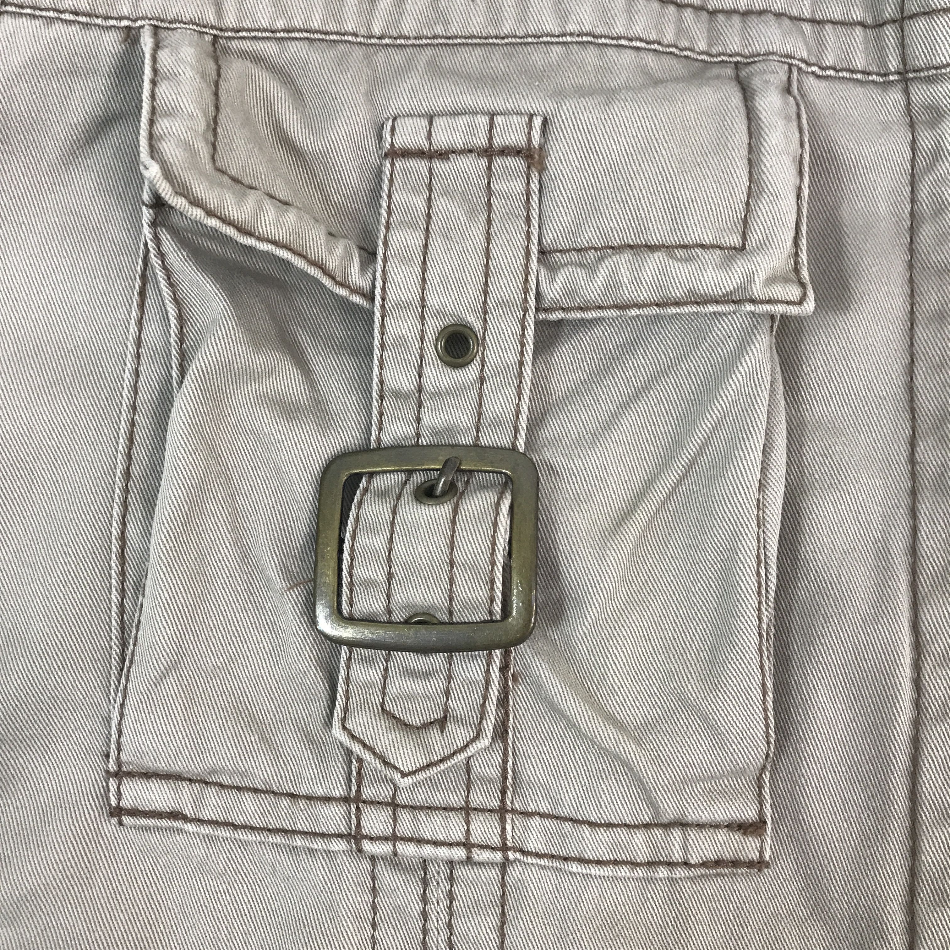 Japanese Brand Vintage Rush/Hour Khaki Tactical pocket Jacket Size US M / EU 48-50 / 2 - 9 Thumbnail