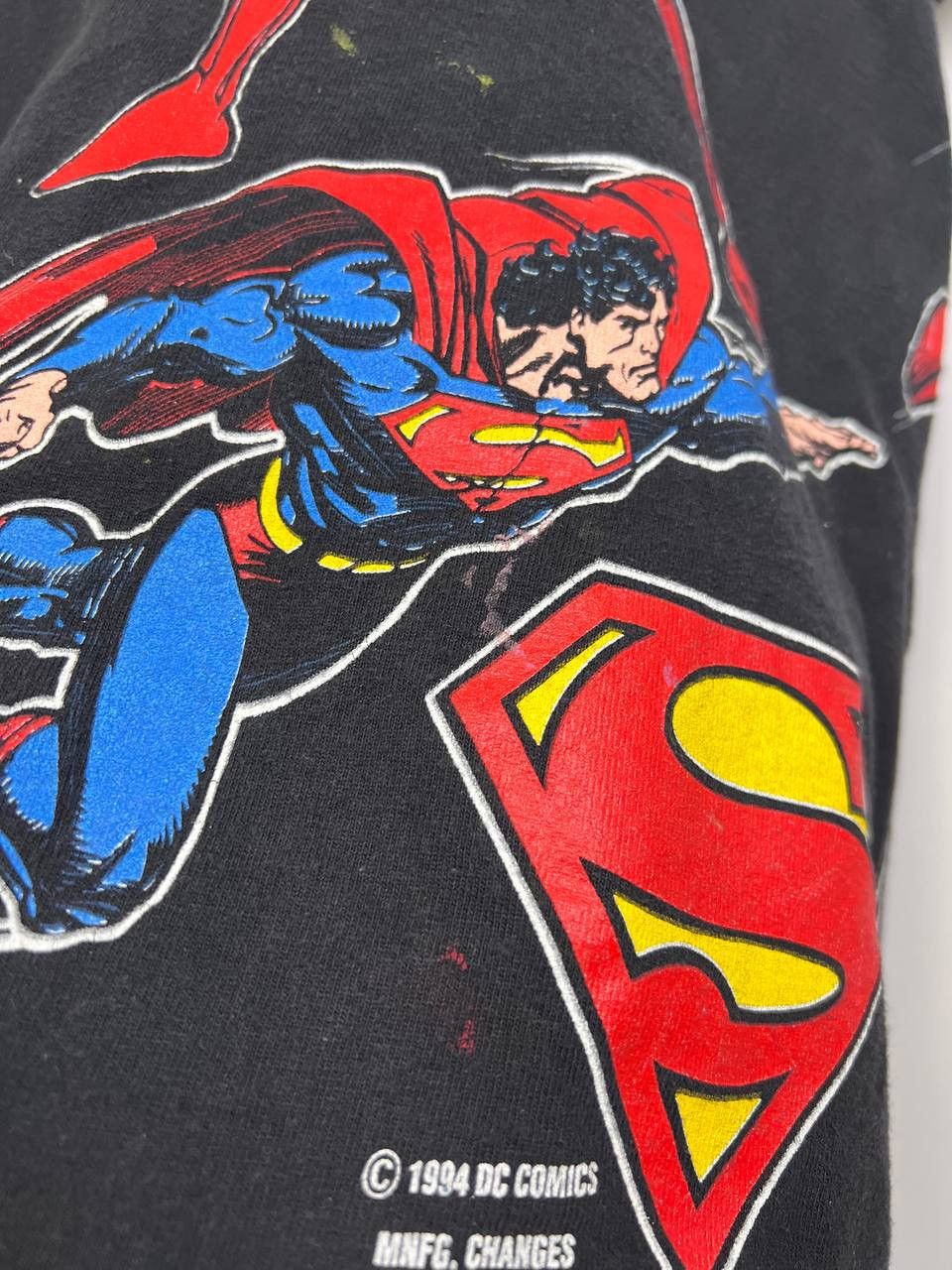 Tultex Vintage 1994 Superman DC Comics Tultex T shirt Size US L / EU 52-54 / 3 - 16 Thumbnail