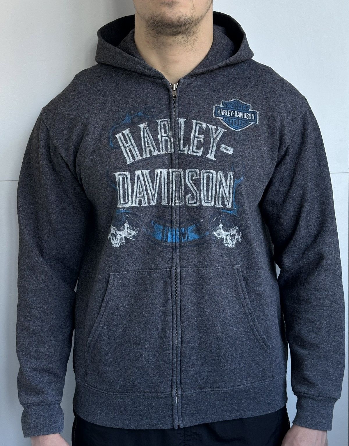 Harley Davidson Vtg 2012 Harley Davidson Orlando Florida Eagle Zip Hoodie L Size US L / EU 52-54 / 3 - 1 Thumbnail